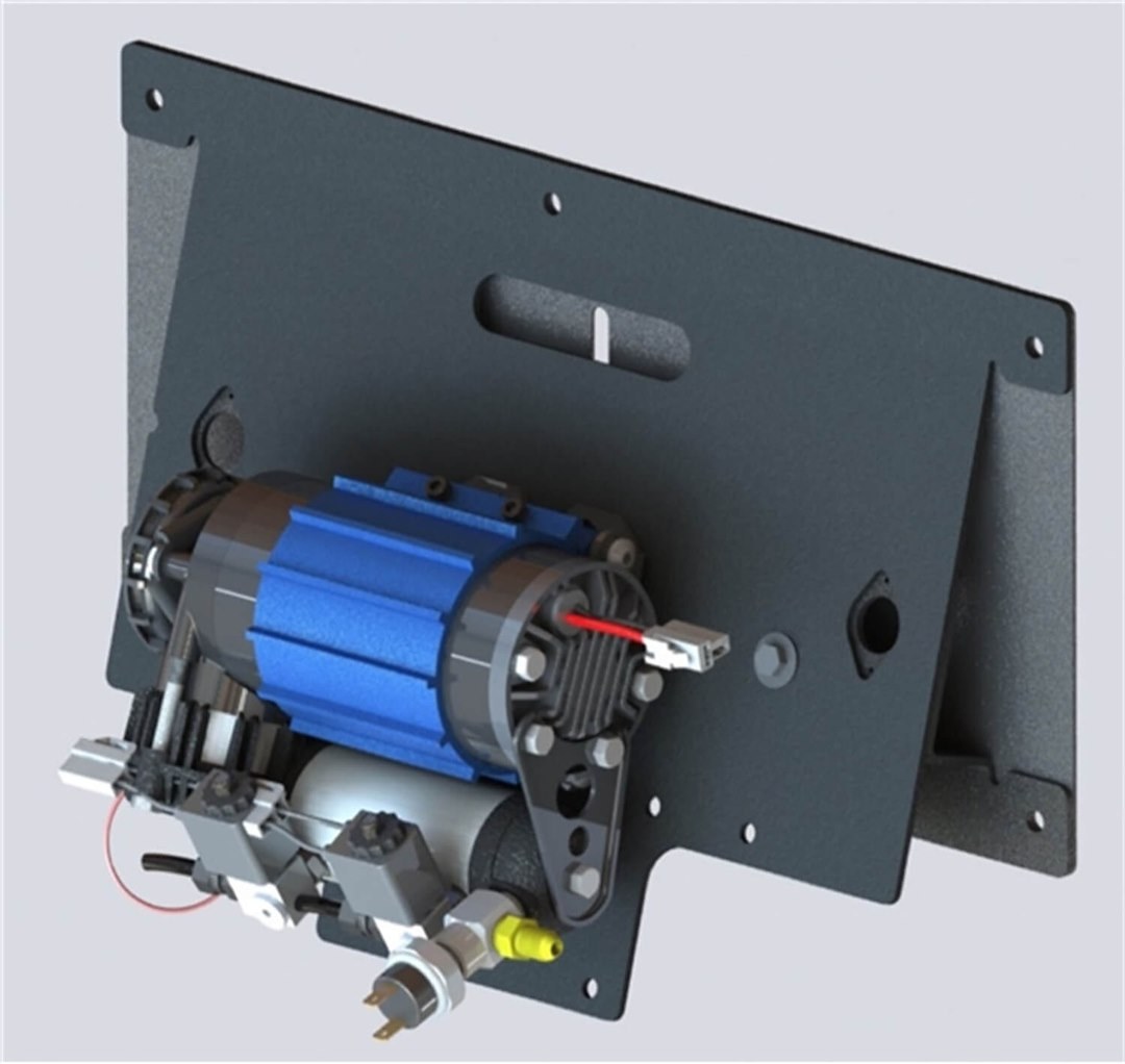 ARB 4×4 Accessories Differential Locker Compressor Mount, For Use with Ckmta/ Cksa/ Ckma, With Bracket – 3523010