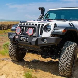 ARB 4×4 Accessories Winch Fairlead Cover, For Use with Arb Bumper 3450230/3550150, Textured Black, Steel – 3550150