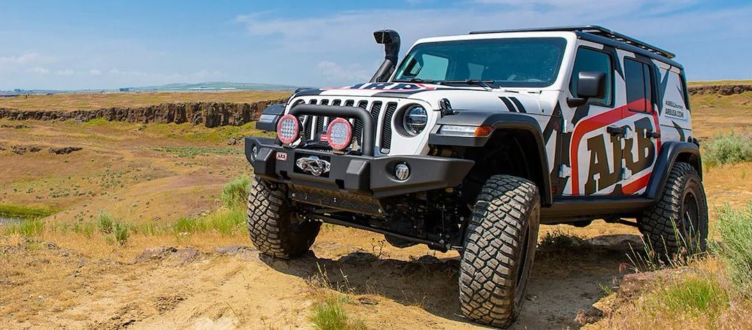 ARB 4×4 Accessories Winch Fairlead Cover, For Use with Arb Bumper 3450230/3550150, Textured Black, Steel – 3550150