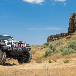 ARB 4×4 Accessories Winch Fairlead Cover, For Use with Arb Bumper 3450230/3550150, Textured Black, Steel – 3550150