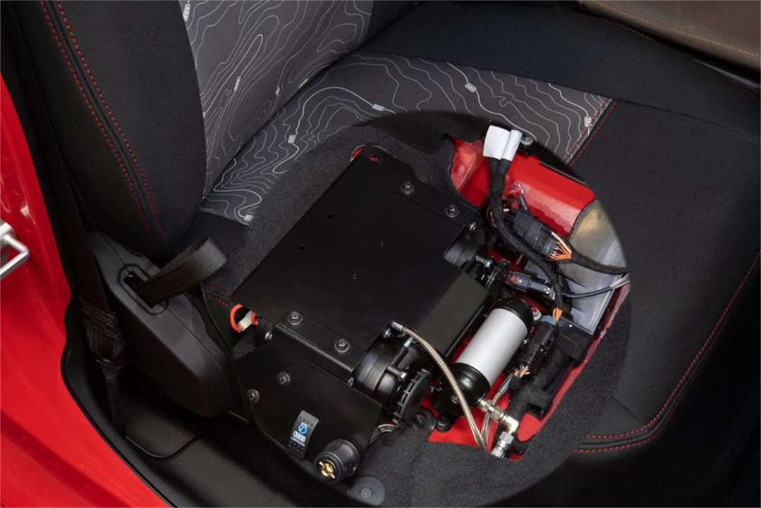 ARB 4×4 Accessories Differential Locker Compressor Mount, For Use When Installing Compressor Under Passenger Seat, With Bracket – 3550220