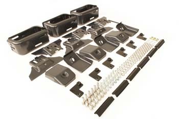 ARB 4×4 Accessories Roof Basket Mounting Kit, For Use with Arb Roof Basket, With Clamps/ Brackets/ All Necessary Hardware – 3722020