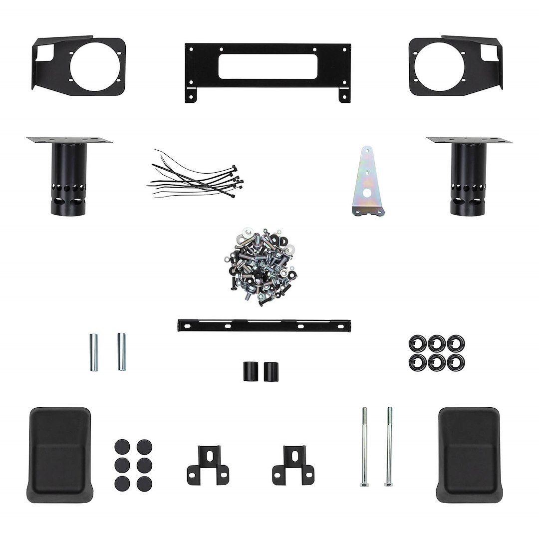 ARB 4×4 Accessories Bumper, Bumper Component, One Piece Design, Mounting Hardware Included, Without Grille Guard, With Internal Winch Mount – 3950240