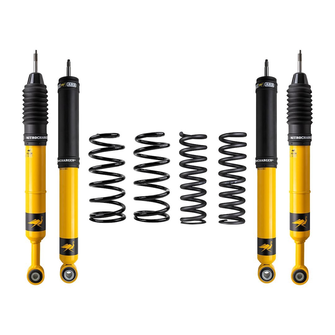 ARB 4×4 Accessories Lift Kit Suspension, 2 Inch Front Lift, 2 Inch Rear Lift, With Front and Rear Nitro Shock Absorbers IN Kit – 4003K