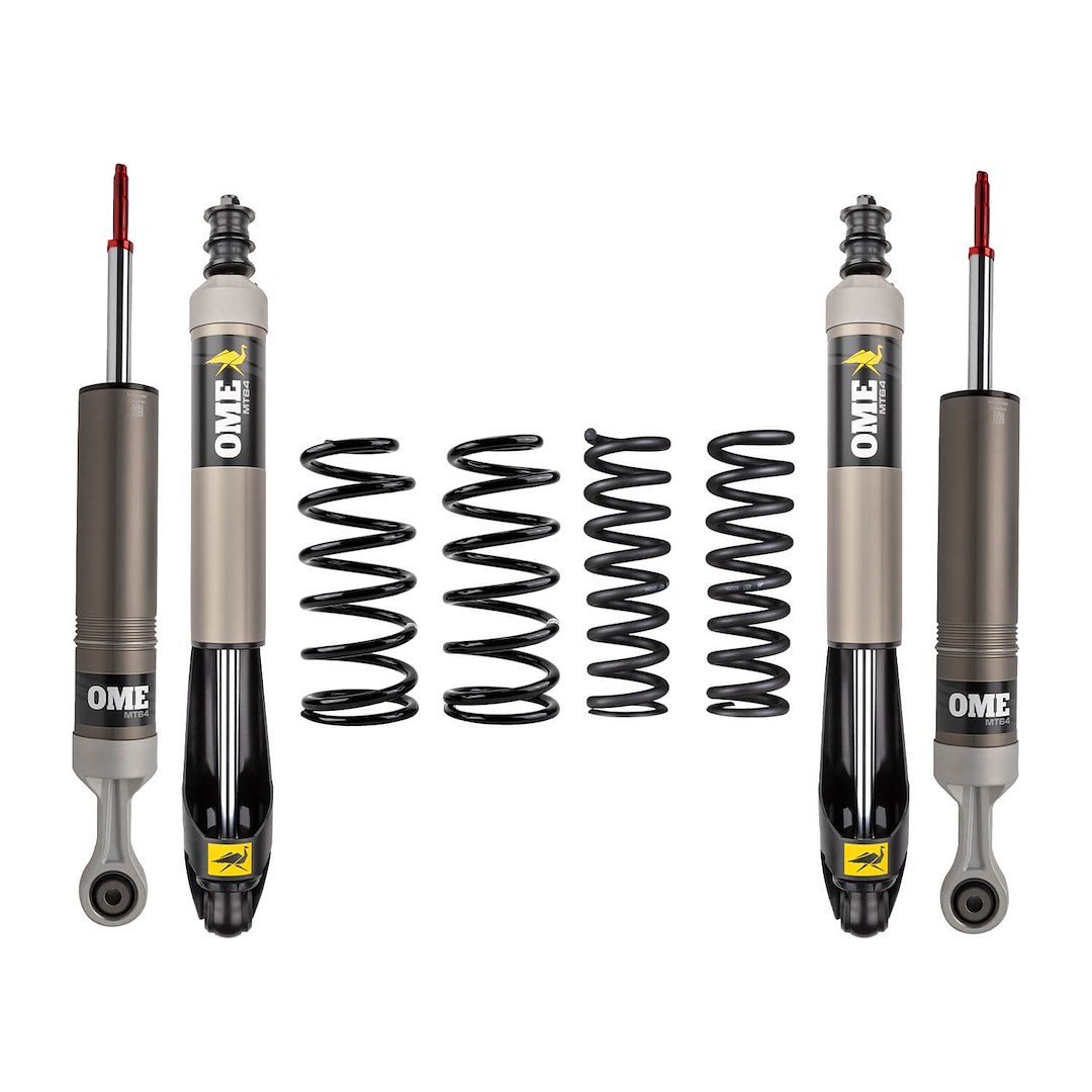 ARB 4×4 Accessories Lift Kit Suspension, MT64, 2 Inch Front Lift, 2 Inch Rear Lift, With Front and Rear MT64 Shock Absorbers IN Kit – 4103K