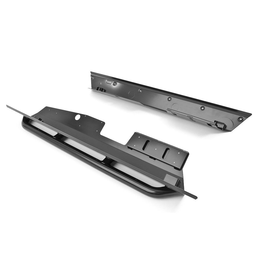 ARB 4×4 Accessories Rocker Panel Guard, Tubular, Powder Coated, Black, Steel – 4450010