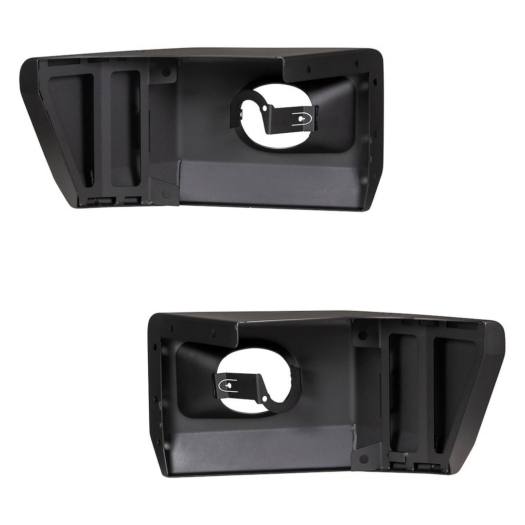ARB 4×4 Accessories Bumper End, Powder Coated, Black, Steel, With Fog Light Cutouts – 5136020