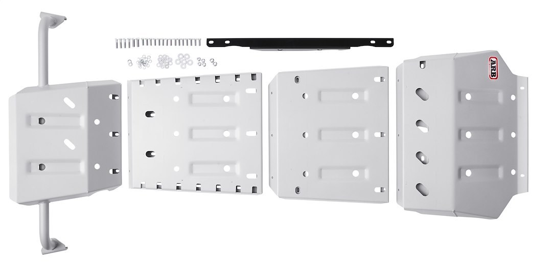 ARB 4×4 Accessories Skid Plate, Engine, Painted, Gray, Steel – 5423010