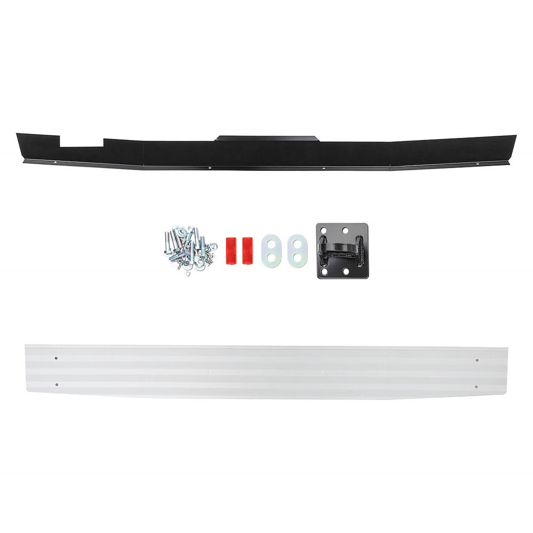 ARB 4×4 Accessories Bumper, One Piece Design, Mounting Hardware Included, Optional Tow Hitch, Powder Coated Black Steel, With Jacking Points – 5620010