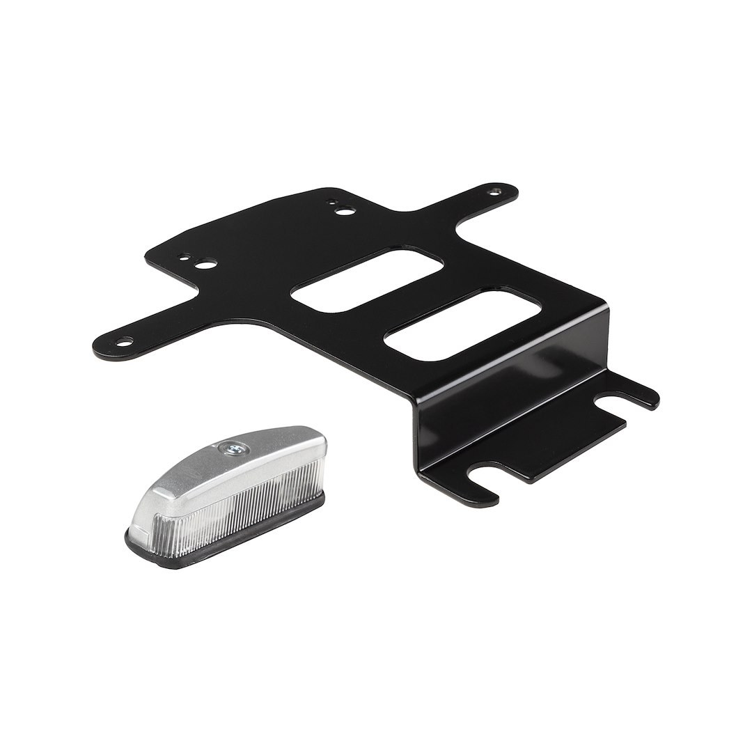 ARB 4×4 Accessories License Plate Relocation Kit, License Plate Relocator, Relocates to Spare Tire, With Light, With Bracket and Hardware – 5750390