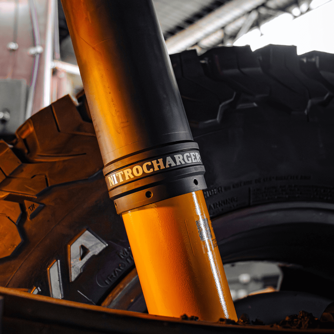 ARB 4×4 Accessories Shock Absorber, Nitrocharger Plus, Nitrogen Gas Charged, Non Adjustable, With Shock Absorber Boot, Single – 63039