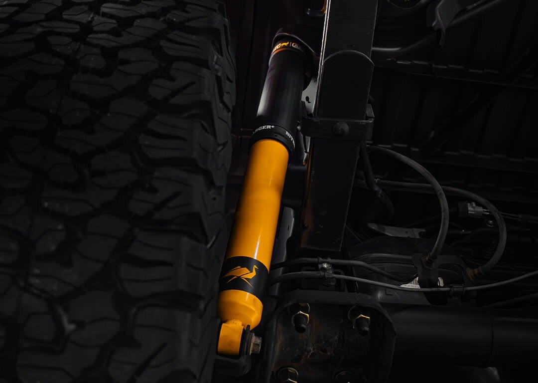 ARB 4×4 Accessories Shock Absorber, Nitrocharger, Nitrogen Gas Charged, Non Adjustable, With Shock Absorber Boot, Single – 63062