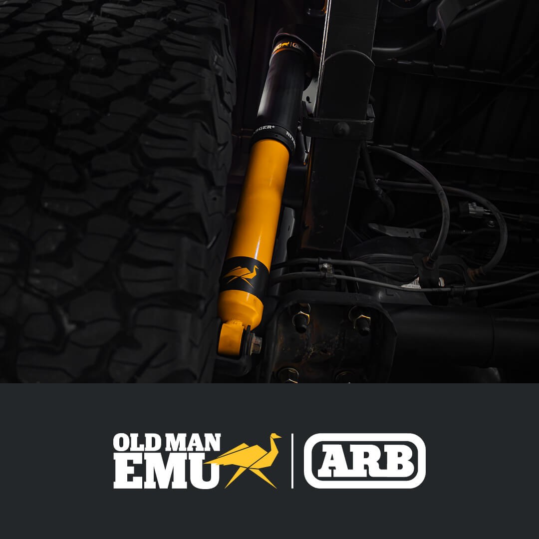 ARB 4×4 Accessories Shock Absorber, Nitrocharger Plus, Nitrogen Gas Charged, Non Adjustable, With Shock Absorber Boot, Single – 63070L