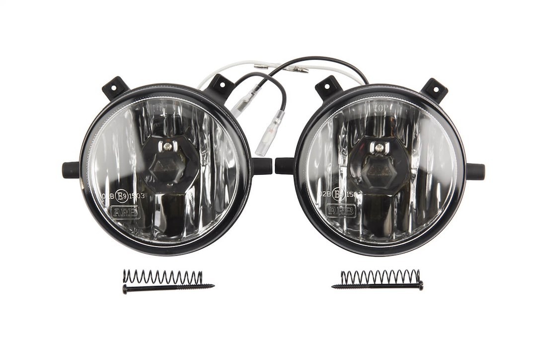 ARB 4×4 Accessories Driving/ Fog Light, Deluxe Bar, Halogen Bulb, Halogen Bulbs, Round, Fog Beam, Clear Lens, Black Housing – 6821201
