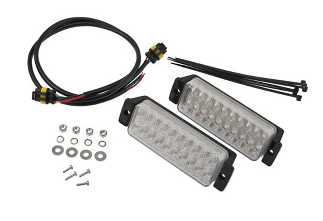 ARB 4×4 Accessories Parking/ Turn Signal Light Assembly – LED, Clear Lens, With 16 Amber Led’s/ 4 White Led’s/ Wiring Adapter/ Hardware – 6821287