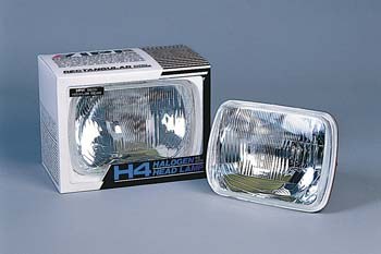 ARB 4×4 Accessories Headlight Conversion Kit, H6054 Housing, Euro Style Refractive, H4 Bulb Sold Separately, Flat Euro Beam, Single – 820H