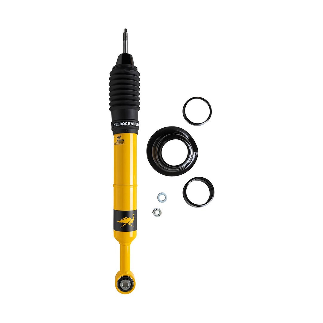 ARB 4×4 Accessories Shock Absorber, Nitrocharger, Nitrogen Gas Charged, Non Adjustable, With Shock Absorber Boot, Single – 93010