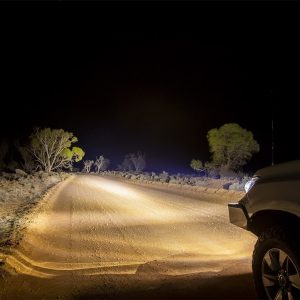 ARB 4×4 Accessories Driving/ Fog Light, Intensity, LED Bulb, 32 LED Bulbs, 8-7/10 Inch Round, 165 Watt, Spot Beam, Clear Lens – AR32SV2