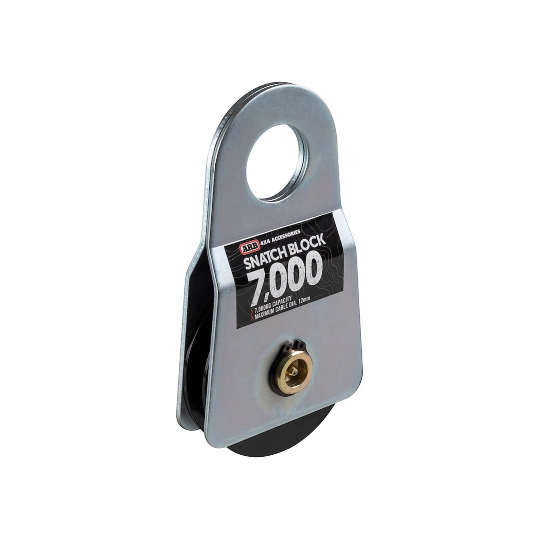 ARB 4×4 Accessories Winch Snatch Block, 30,000 Pound Capacity, For Use with 1/4 Inch to 1/2 Inch Cable, Greaseable – ARB2091A