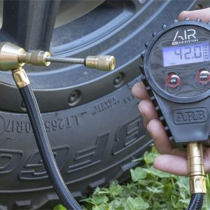 ARB 4×4 Accessories Tire Deflator, Adjustment Range of 0PSI to 200PSI, Brass, Single – ARB510