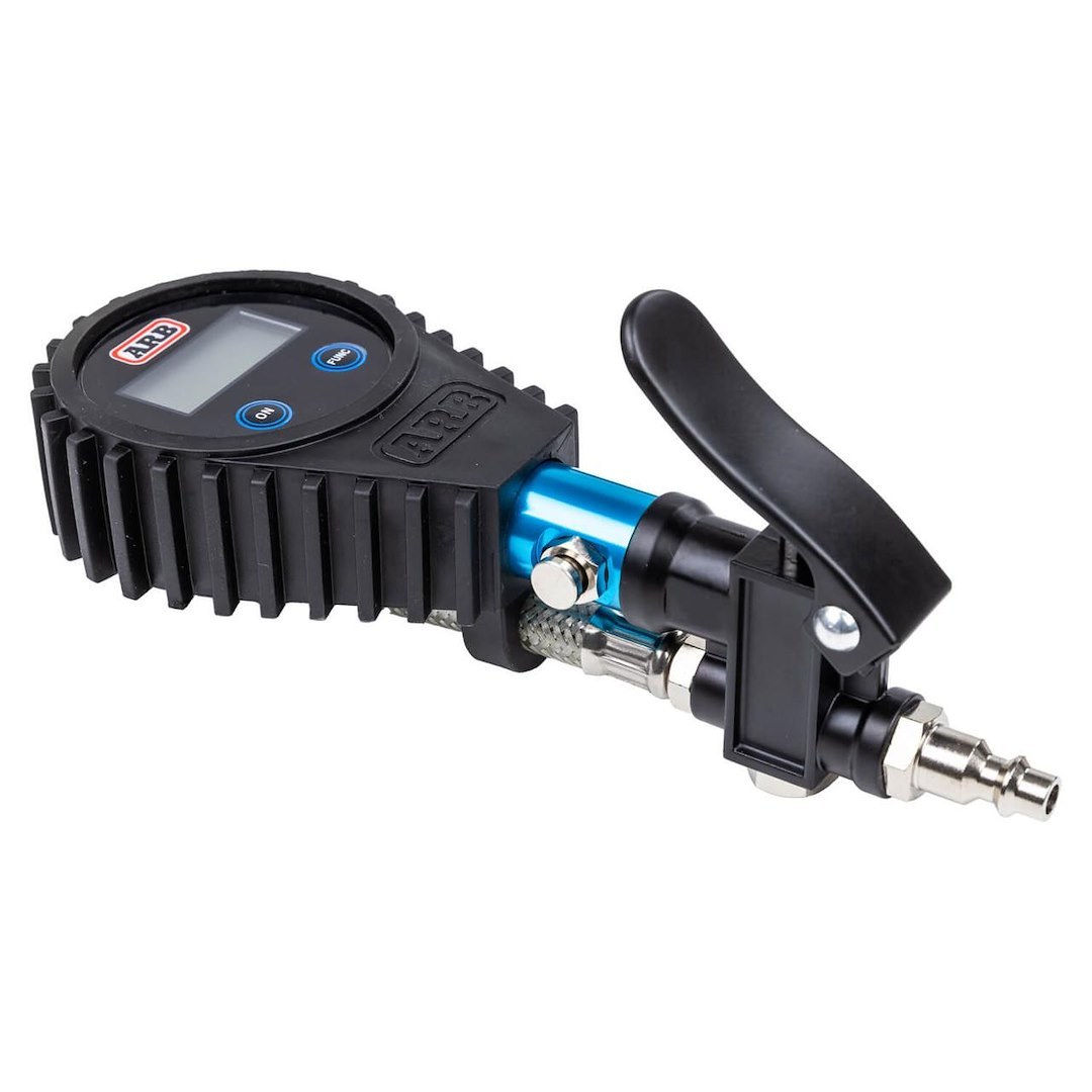 ARB 4×4 Accessories Air Compressor Tire Inflation Gun, With 23-1/2 Inch PVC Coated Braided Hose/ Digital IN-Line Gauge/ Air Chuck – ARB601A