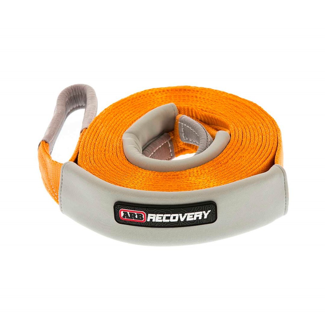 ARB 4×4 Accessories Recovery Strap, Snatch Strap, 2-3/8 Inch X 30 Foot, 17,500 Pound Capacity, Without Sleeve, Orange, Nylon – ARB705LB