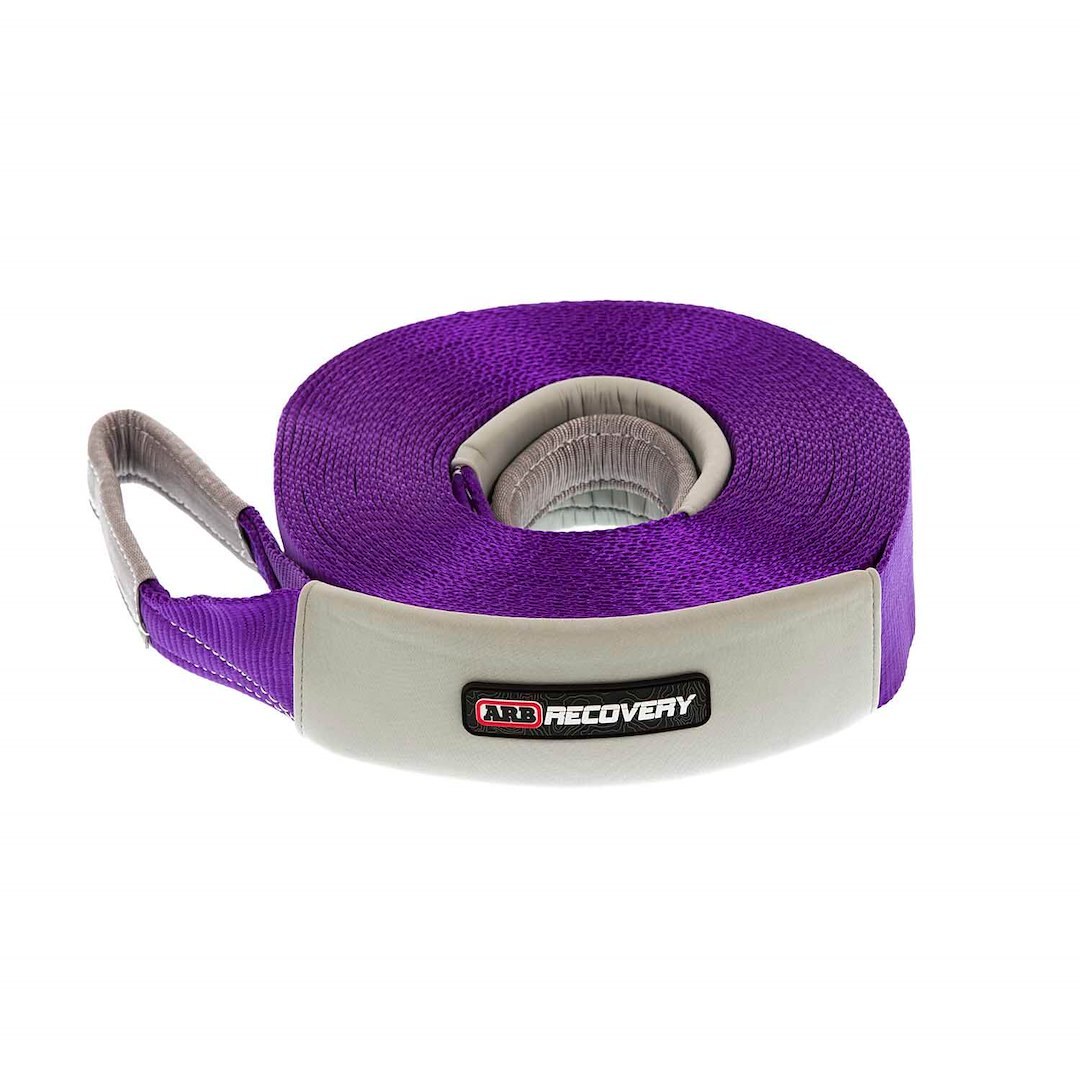 ARB 4×4 Accessories Recovery Strap, 2-1/8 Inch X 60 Foot, 9,900 Pound Capacity, Without Sleeve, Purple, Nylon – ARB720LB