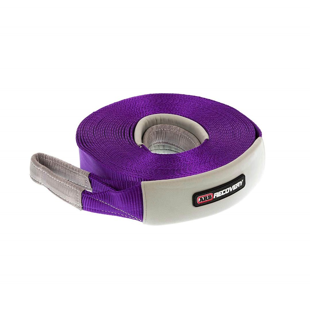 ARB 4×4 Accessories Recovery Strap, 3-1/8 Inch X 60 Foot, 17,600 Pound Capacity, Without Sleeve, Purple, Nylon – ARB725LB