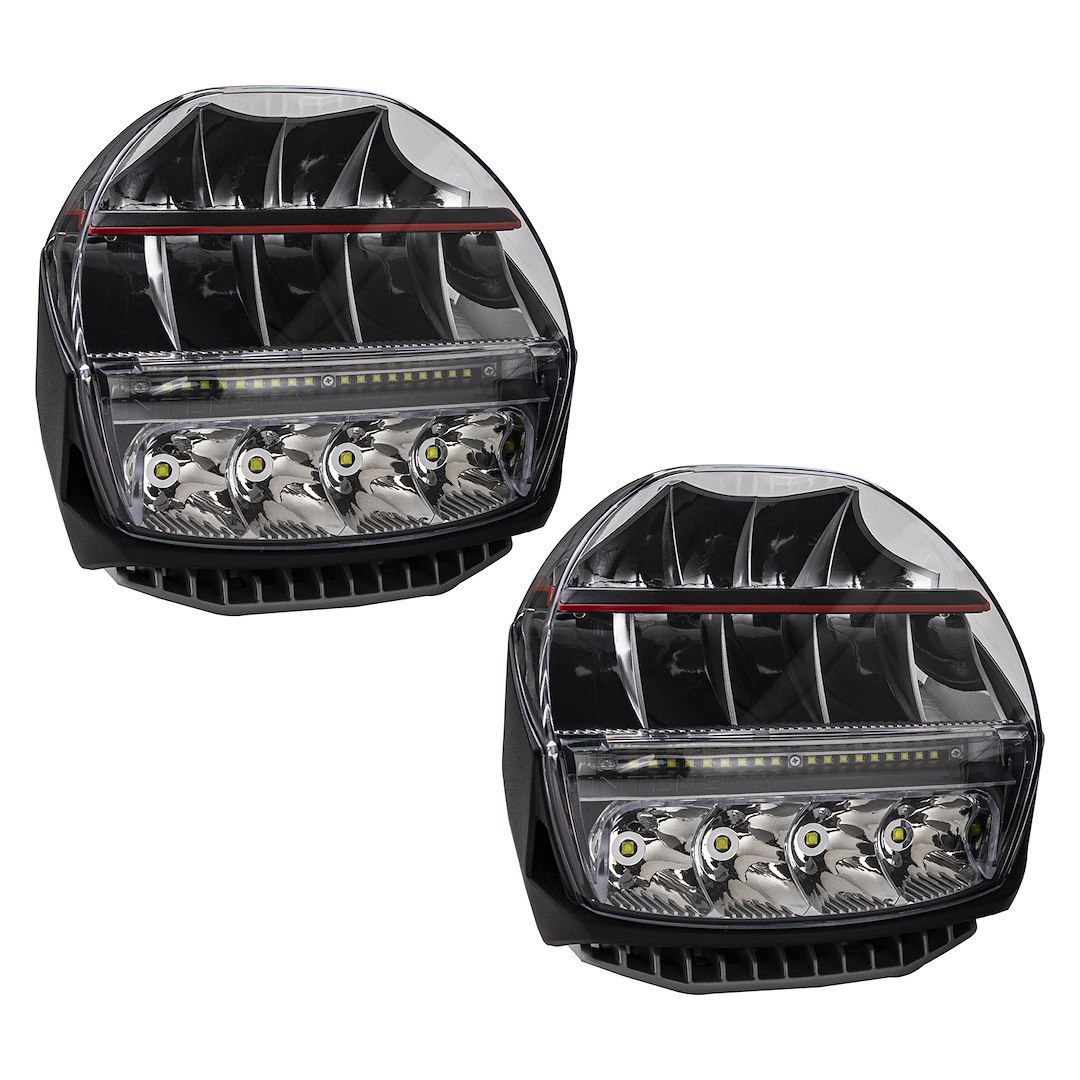 ARB 4×4 Accessories Driving/ Fog Light, Intensity Iq, LED, 31 Cree Leds, 8-1/2 Inch Round, 170 Watt/ 12.9 Amp Draw – ARBVX17