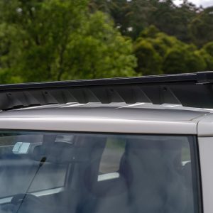 ARB 4×4 Accessories Roof Basket, Base Rack, Painted, Black, Aluminum, 84 Inch Length X 51 Inch Width X 3 Inch Height, With Wind Deflector – BASE271