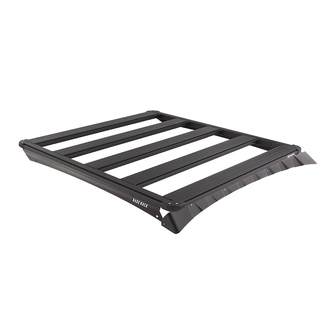 ARB 4×4 Accessories Roof Basket, Base Rack, Painted, Black, Aluminum, 49 Inch Length X 45 Inch Width X 3 Inch Height, With Wind Deflector – BASE301