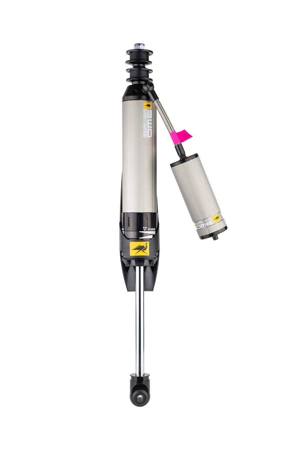 ARB 4×4 Accessories Shock Absorber, BP-51, Hydraulic, With External Reservoir, Independent Compression and Rebound Valve Adjustment – BP5160020L
