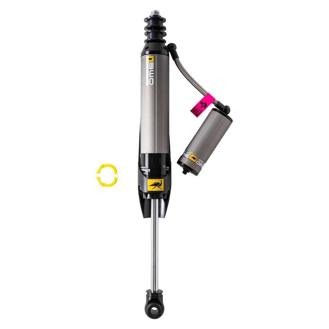 ARB 4×4 Accessories Shock Absorber, BP-51, Hydraulic, With External Reservoir, Non Adjustable Valving, With Rock Guard, Gray and Black – BP5160069