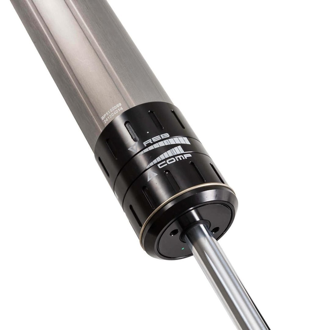 ARB 4×4 Accessories Shock Absorber, BP-51, Hydraulic, With External Reservoir, Non Adjustable Valving, With Rock Guard, Gray and Black – BP5160070