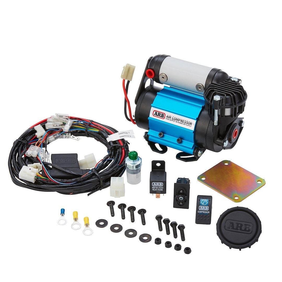 ARB 4×4 Accessories Differential Locker Compressor, High Volume, 12 Volt, 3.08 Cfm at 0 PSI to 2.34 Cfm at 29 PSI – CKMA12