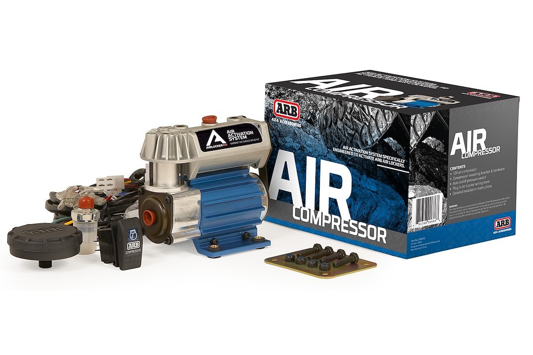 ARB 4×4 Accessories Differential Locker Compressor, Compact, 12 Volt, 0.98 Cfm at 0 PSI to 0.70 Cfm at 29 PSI – CKSA12