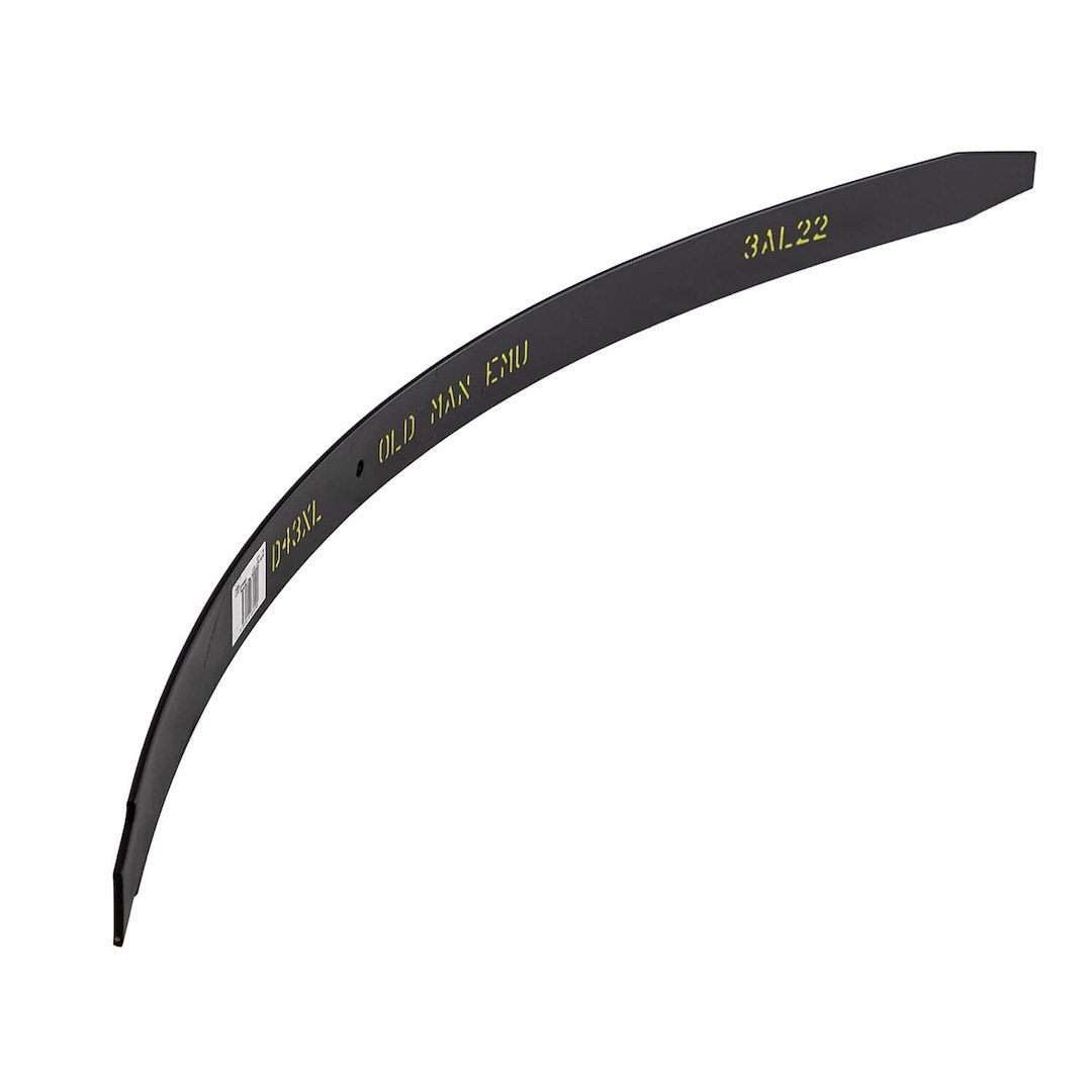 ARB 4×4 Accessories Add-A-Leaf, Used to Increase Spring Rate/ Weight Carrying, For Use with Old Man Emu CS046R Leaf Spring, Single Leaf – D43XL