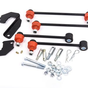 ARB 4×4 Accessories Stabilizer Bar Quick Disconnect, 4 Inch Lift, With Front and Rear Link Kits and Hardware, Set of 4 – FK48