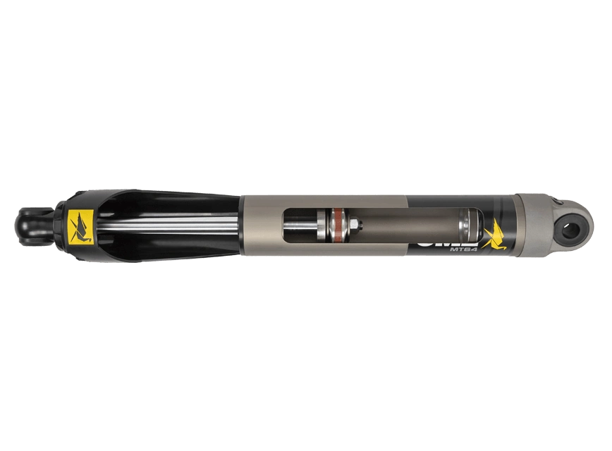 ARB 4×4 Accessories Shock Absorber, MT64, Hydraulic, Without External Reservoir, Non Adjustable Valving, With Rock Guard, Gray and Black – MT64601042
