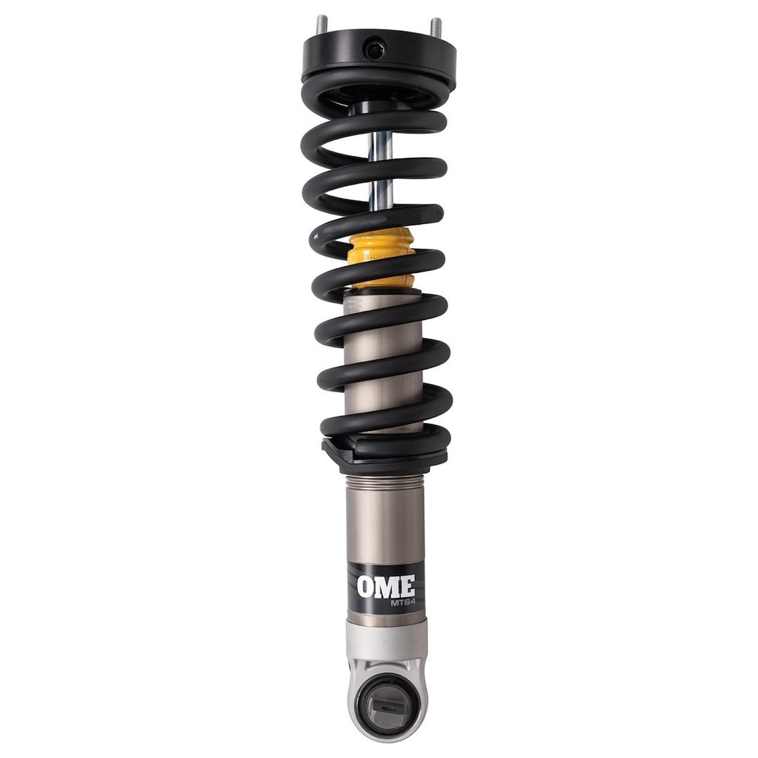 ARB 4×4 Accessories Coil Over Shock Absorber, MT64, Non Adjustable Valving, 1-1/4 to 2-1/2 Inch Lift, Pigtail Spring, Black/ Gray – MT64996008