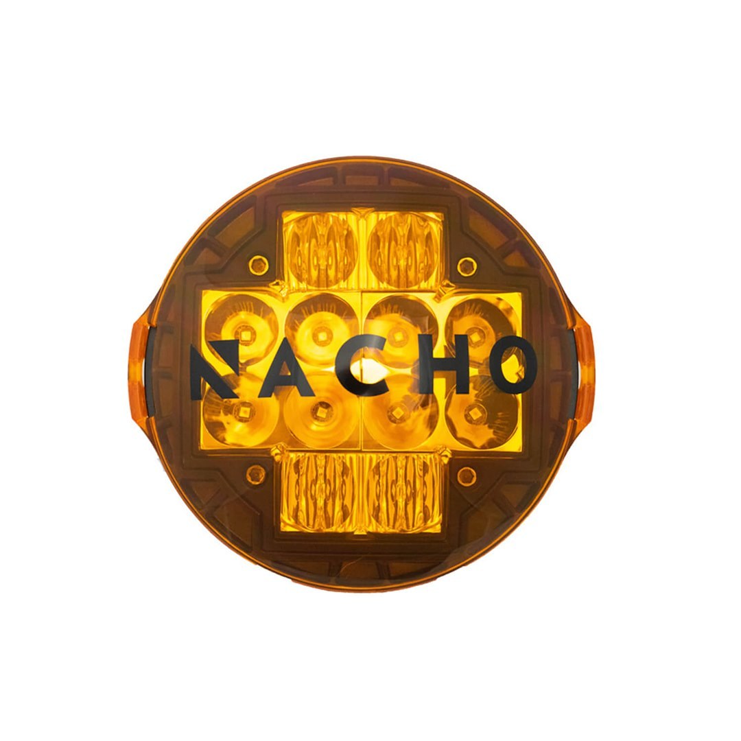 ARB 4×4 Accessories Driving/ Fog Light Cover, Nacho, Amber, For Use with Arb 5-3/4 Inch LED Fog Light, Set of 2 – NAC12A