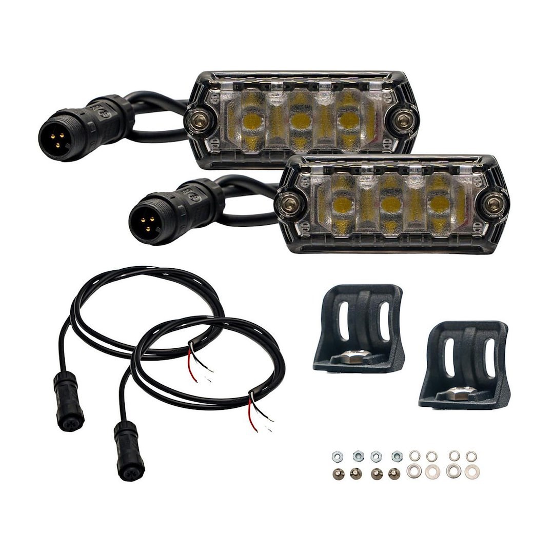 ARB 4×4 Accessories Underbody Light Kit, Nano, LED, White Light, With 2 Lights/ Mounting Brackets/ Installation Hardware – NAN112