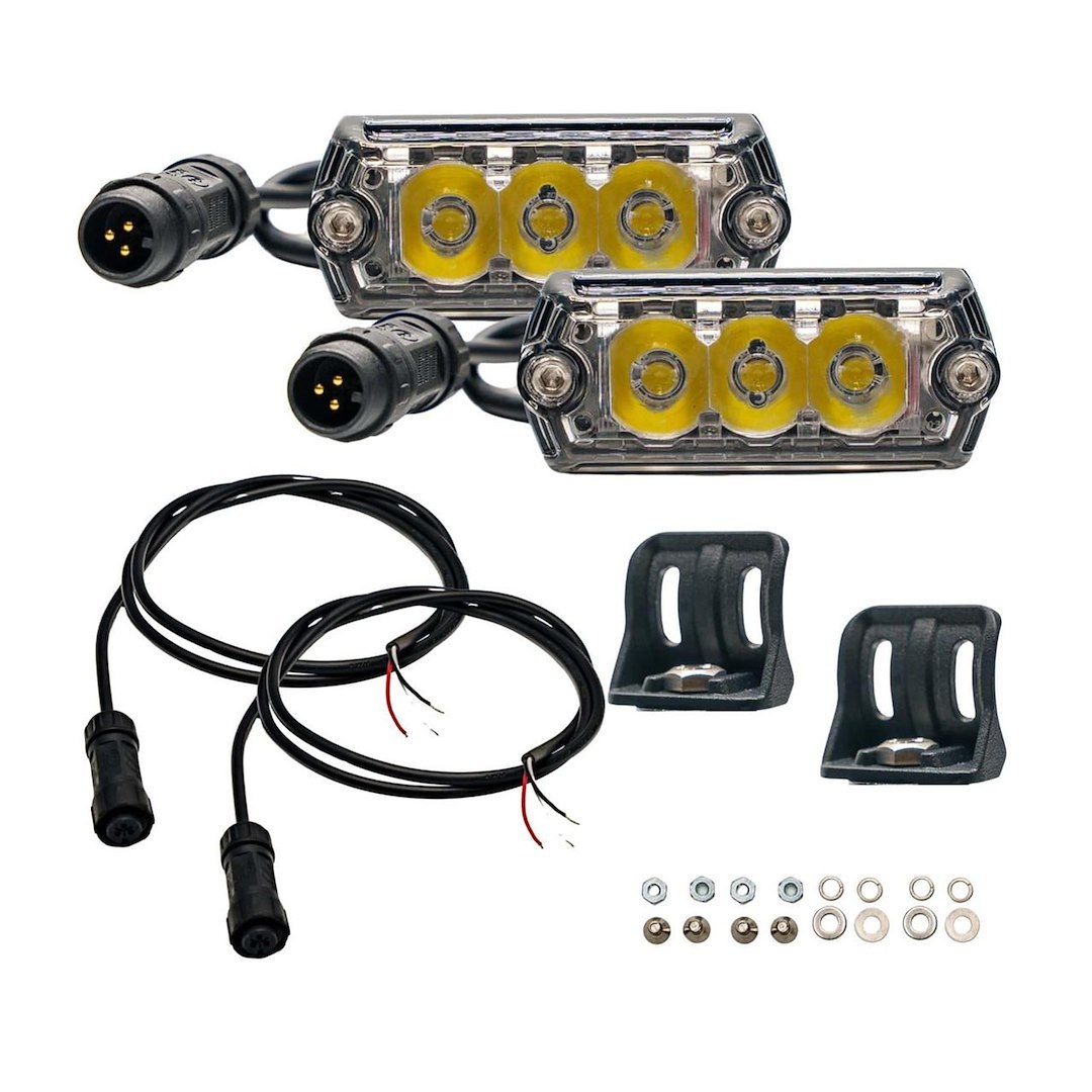 ARB 4×4 Accessories Driving/ Fog Light, Nano, LED Bulb, 3 LED, 2 Inch Housing, 20 Watts, Spot Beam, 2100 Raw Lumens, Polycarbonate Lens – NAN122