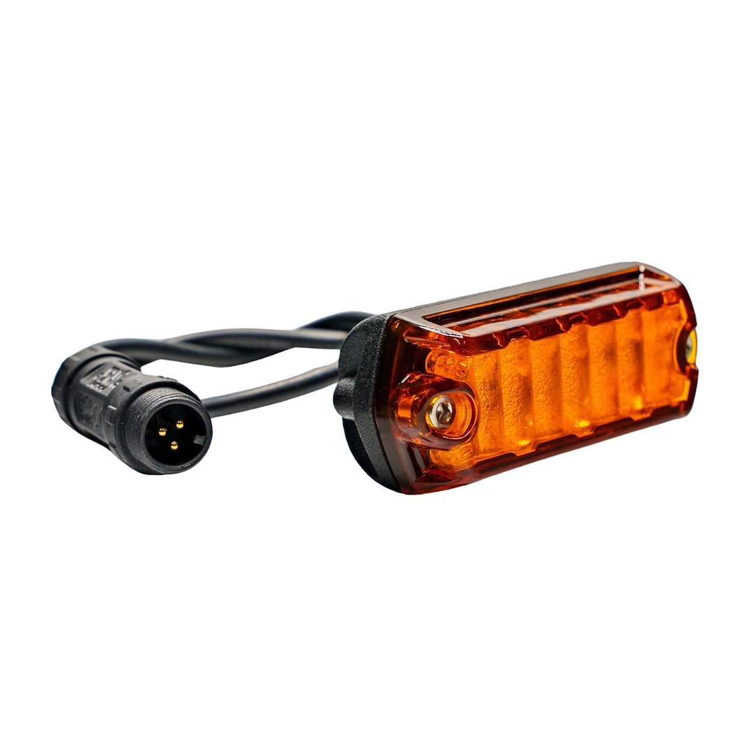 ARB 4×4 Accessories Underbody Light Kit, Nano, LED, Amber Lens, With 2 Lights/ Mounting Brackets/ Installation Hardware – NAN212