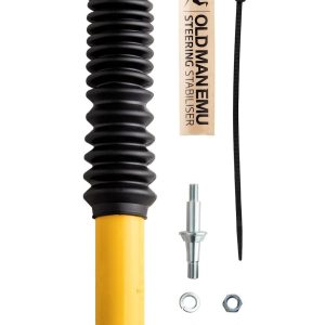 ARB 4×4 Accessories Steering Stabilizer, Nitrocharger Sport, Single, With Steel Stone Guard, Without Brackets/ with Hardware – OMESD48