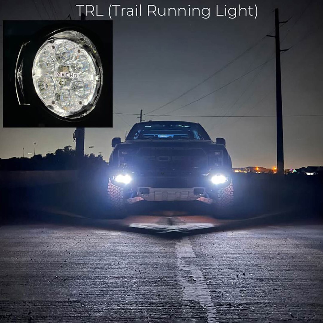 ARB 4×4 Accessories Driving/ Fog Light, Nacho, LED Bulb, 6 LED, 4 Inch Housing, 60 Watts, Hybrid-Spot Beam, 14400 Raw Lumens – PM411