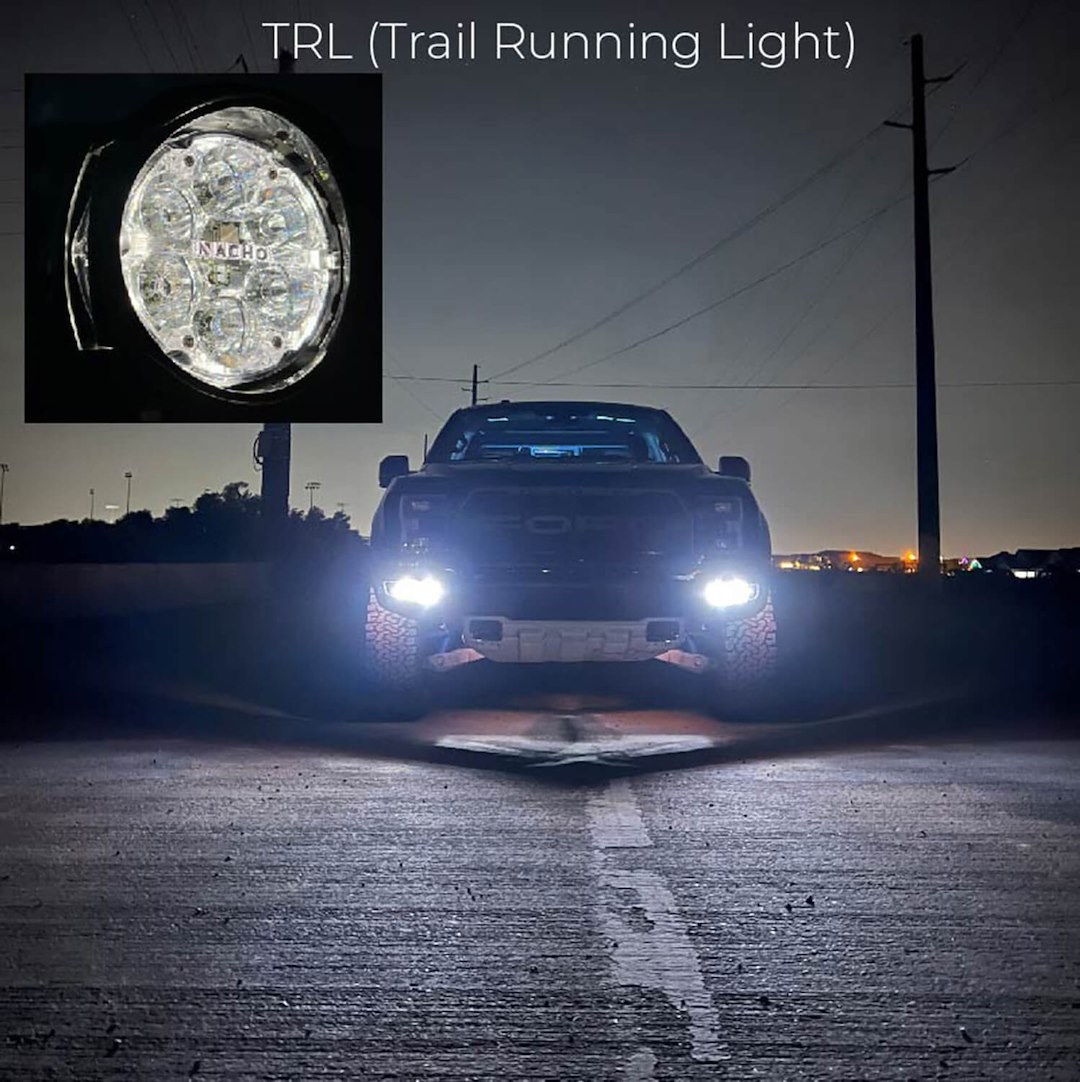 ARB 4×4 Accessories Driving/ Fog Light, Nacho, LED Bulb, 6 LED, 4 Inch Housing, 60 Watts, Flood Beam, 14400 Raw Lumens, Polycarbonate Lens – PM451