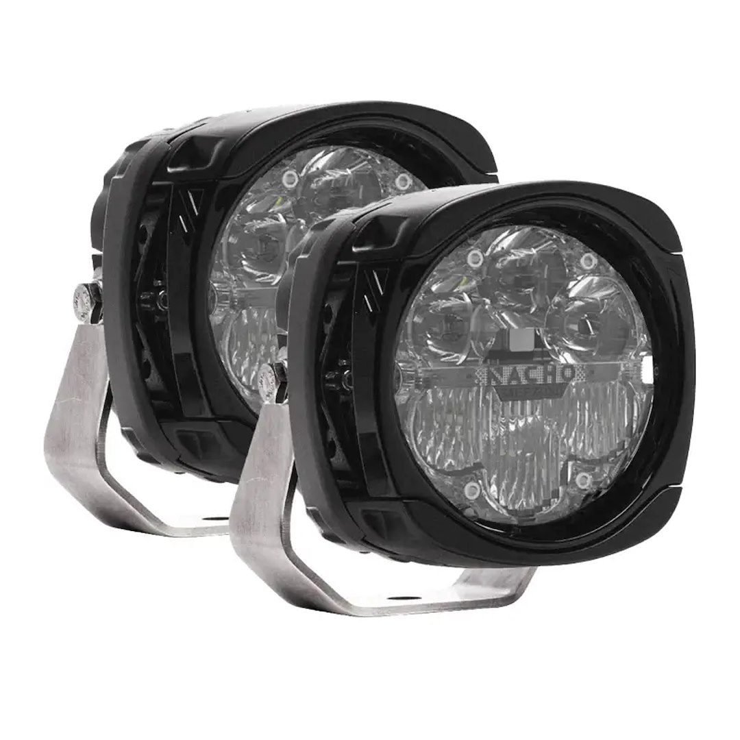 ARB 4×4 Accessories Driving/ Fog Light, LED Bulb, 6 LED, 4 Inch Housing, 60 Watts, Combination White Beam, 12040 Raw Lumens – PM461