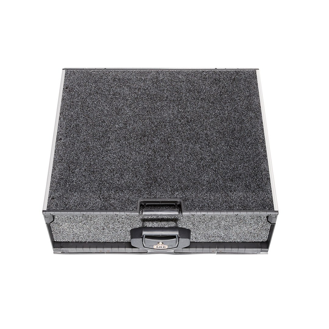 ARB 4×4 Accessories Cargo Organizer, Outback Solutions, Cargo Area Mount, Single Compartment, With Dividers, Gray, Steel – RDRF790