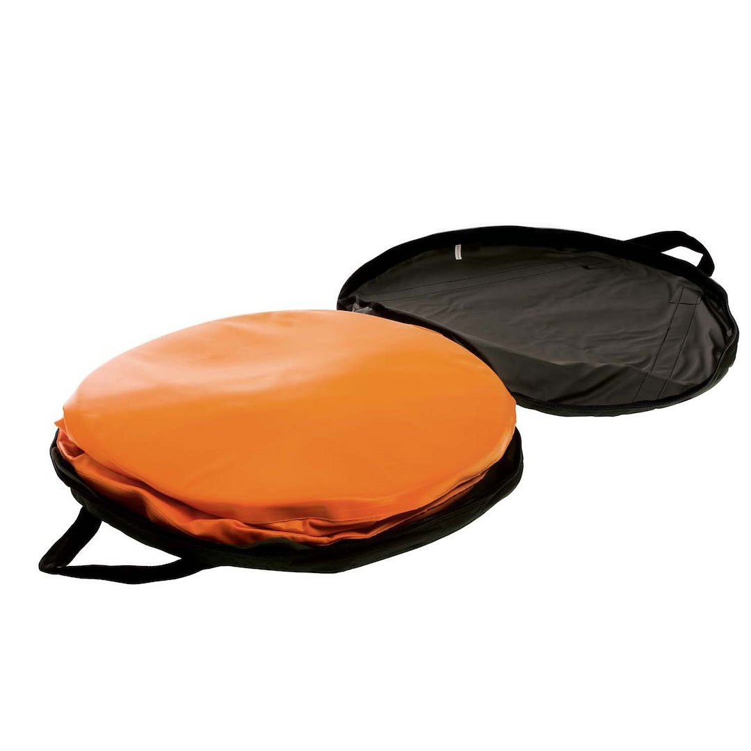 ARB 4×4 Accessories Jack, X-Jack, Balloon Jack, Exhaust Operated, 4400 Pound Capacity, Up to 31 Inch of Lift, Orange – RJX01